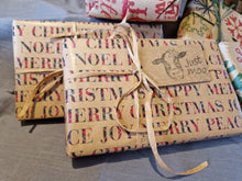 Load image into Gallery viewer, Christmas Wrapped Box of 3 Milk Soaps