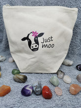 Load image into Gallery viewer, Organic Cotton Toiletry / Make-up / Wash Bag