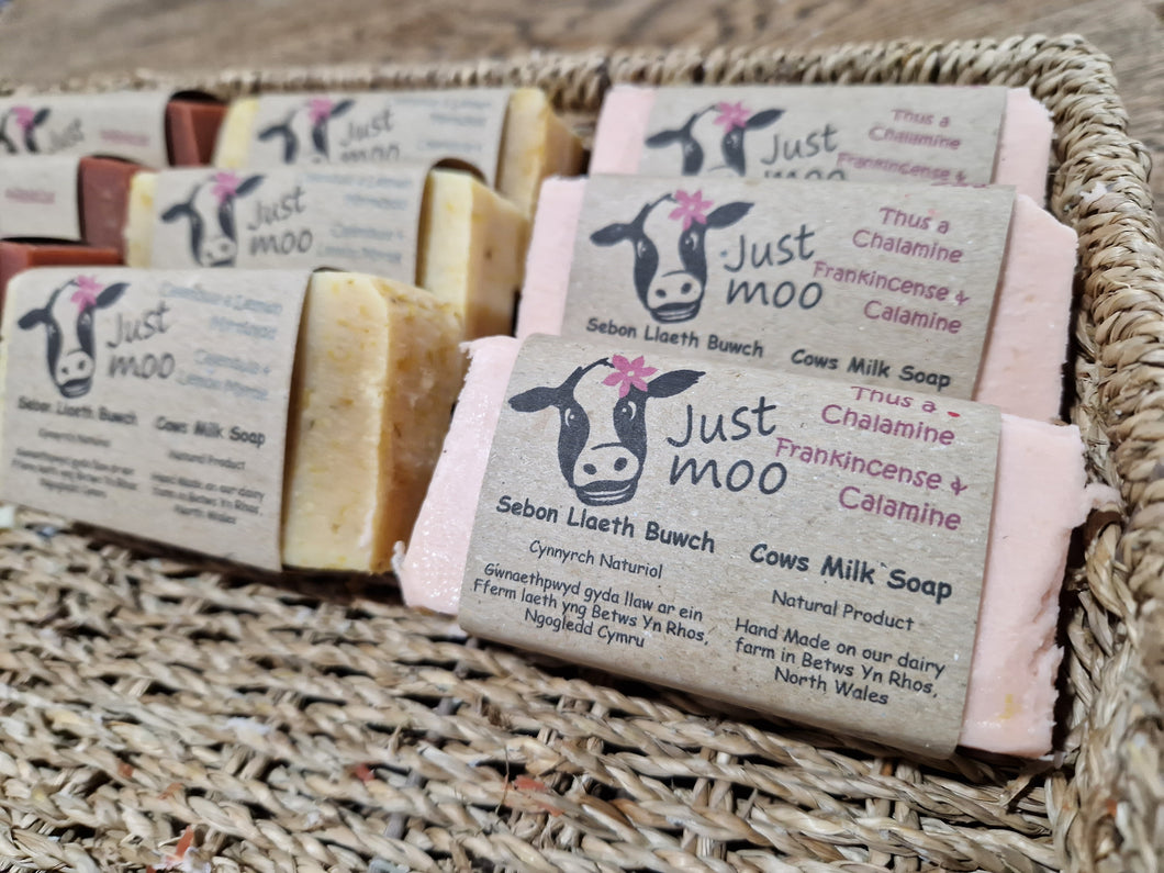 Frankincense & Calamine Milk Soap