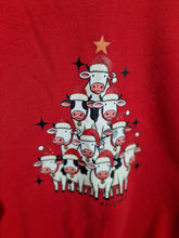 Load image into Gallery viewer, Cow Christmas Tree Jumper
