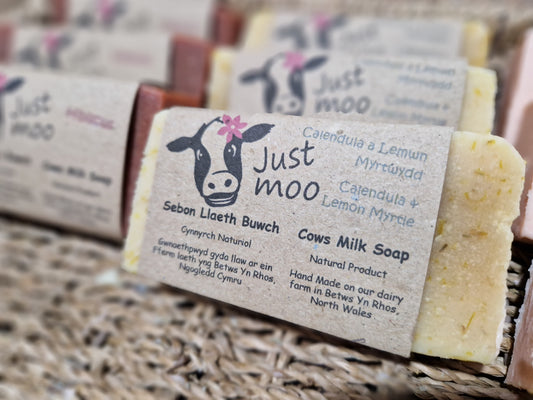 Lemon Myrtle & Calendula Milk Soap