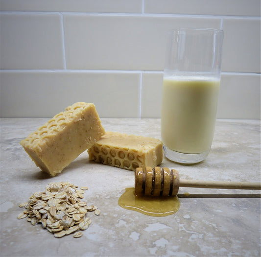 Honey and Oats Cows Milk Soap