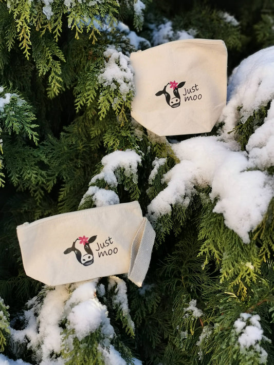 Organic Cotton Toiletry / Make-up / Wash Bag