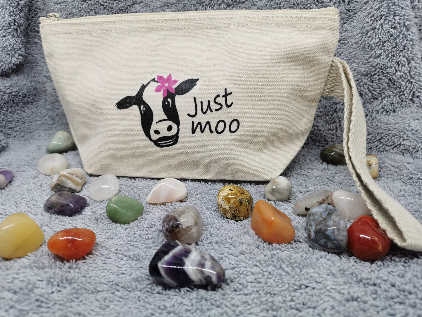 Organic Cotton Toiletry / Make-up / Wash Bag