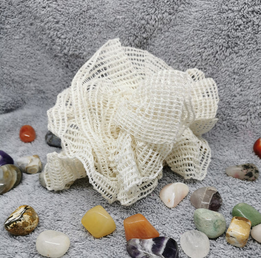 Natural bath/shower Scrunchy