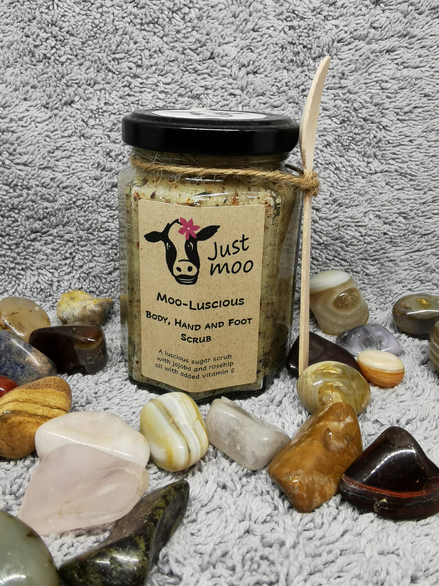 Moo-Luscious Body, Hand and Foot Scrub