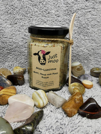 Moo-Luscious Body, Hand and Foot Scrub