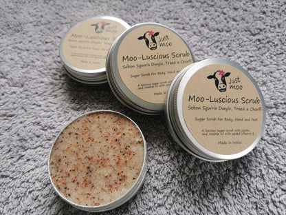 Moo-Luscious Body, Hand and Foot Scrub