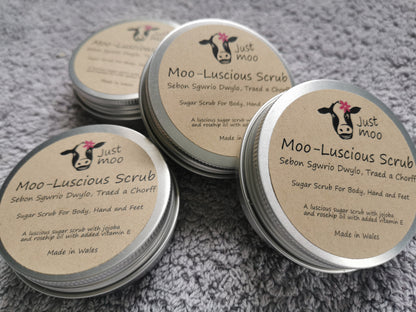 Moo-Luscious Body, Hand and Foot Scrub