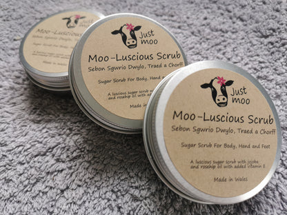Moo-Luscious Body, Hand and Foot Scrub
